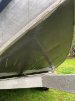 Koffler aluminum drift boat