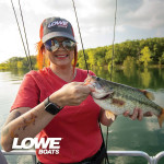 Lowe "2023" FISHING MACHINE 1675 WT  Deep V with Mercury