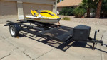 Dual Seadoo / Quad atv trailer, Only the trailer