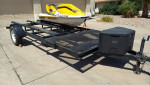 Dual Seadoo / Quad atv trailer, Only the trailer