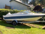 1995 18' Bayliner Fish & Ski Olympic Edition Boat