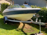 1995 18' Bayliner Fish & Ski Olympic Edition Boat