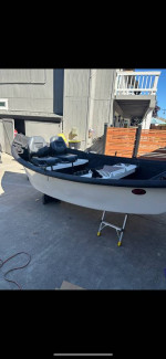 Drift Boat 14’ fiberglass