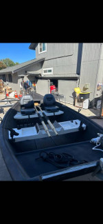Drift Boat 14’ fiberglass