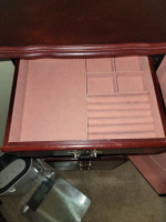 Mahogany Jewelry Dresser