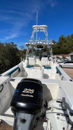 2000 SEASWIRL STRIPER 2601 WALKAROUND O/B