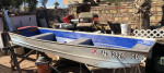 11 feet 9 inch flat bottom Jon Boat