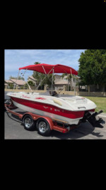 Deck Boat VIP Deckliner, seats 10, well maintained, lake ready.