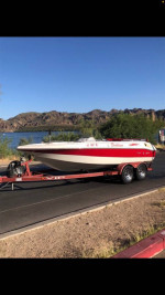 Deck Boat VIP Deckliner, seats 10, well maintained, lake ready.