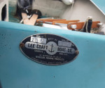 Classic Lee Craft dual motor boat