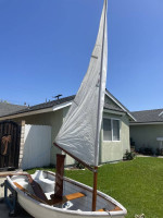 VINTAGE SAILING DINGHY
