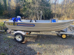 12' Klamath welded Aluminum fishing boat