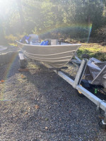 12' Klamath welded Aluminum fishing boat