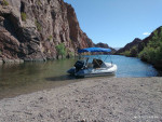2023 Inflatable boat with motor