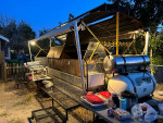 Concession bbq trailer