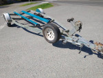 Galvanized boat trailer 17'-19' up to 3000 pounds