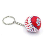 St. Louis Cardinal Baseball Keychain (New)