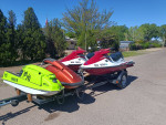 2 JET SKI's and Trailer