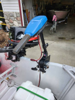 12' Boat, Trailer with Honda 9.9 HP