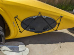 Two single person kayaks