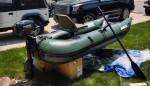 Inflatable Pack Raft w/ Motor