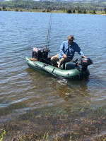 Inflatable Pack Raft w/ Motor