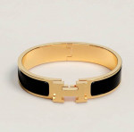 Custom Made Sterling Black Golden Bracelet