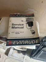1986 johnson 4.0 boat motor and stand