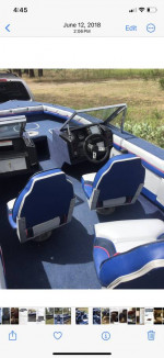 89, 17 foot spectrum, aluminum boat, with 50 hp force engine