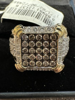 JEWELRY PACKAGE DEAL RINGS RUBY DIAMOND BRACELET NECKLACE CROSS GOLD