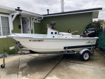 2005 14 ft Livingston boat + 4 stroke Mercury