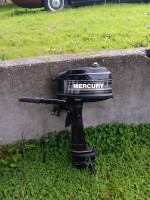 Mercury 5hp long shaft 2 stroke