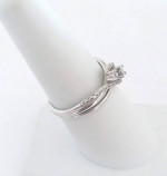 1/10 Carat Diamond Ring 10K 2.9 Grams Retail Price $650