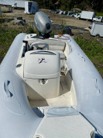 11’ Avon Rib with Yamaha 25hp 4 stroke trailer