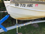 15’ classic aluminum boat