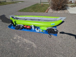 NRS Outfitter II Inflatable Kayak with extras