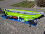 NRS Outfitter II Inflatable Kayak with extras