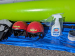 NRS Outfitter II Inflatable Kayak with extras