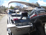 16'  Tracker ; ready to fish.
