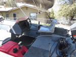 16'  Tracker ; ready to fish.