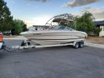 23' SeaRay Open Bow 7.4 Merc + Trailer
