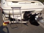 23' SeaRay Open Bow 7.4 Merc + Trailer
