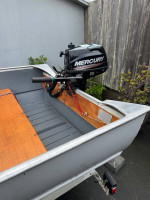 13' Aluminum Boat and Trailer