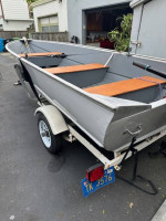 13' Aluminum Boat and Trailer