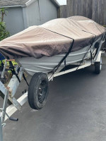 13' Aluminum Boat and Trailer