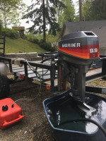 Mariner 9.9HP outboard