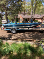15 and a half foot Astro Bass boat