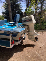 15 and a half foot Astro Bass boat