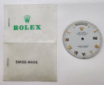 Rolex - Rare - Oyster Perpetual Day-Date White Dial with Skinny Roman