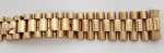 18K Gold Bracelet for Rolex Presidential 20mm 53